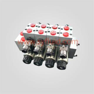 电控+液压锁多路阀